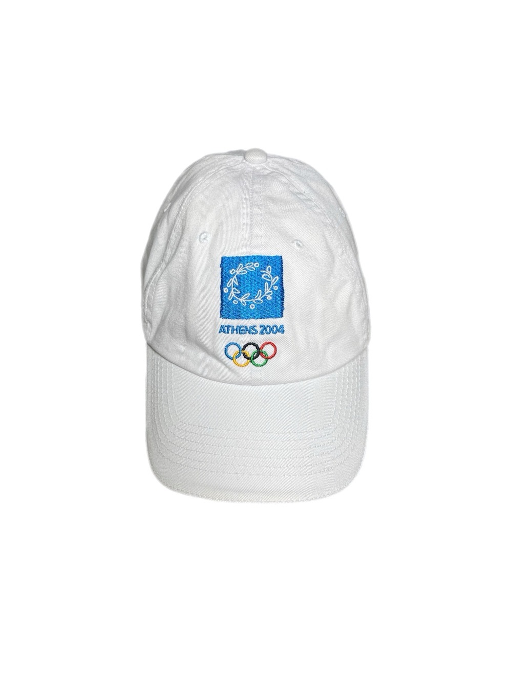 Y2K 2004 Athens Greece Olympics Embroidered Hat